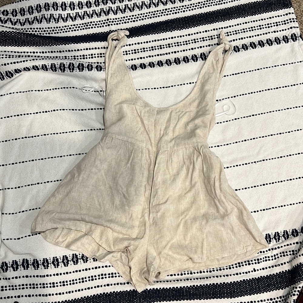 Tay Romper Beige